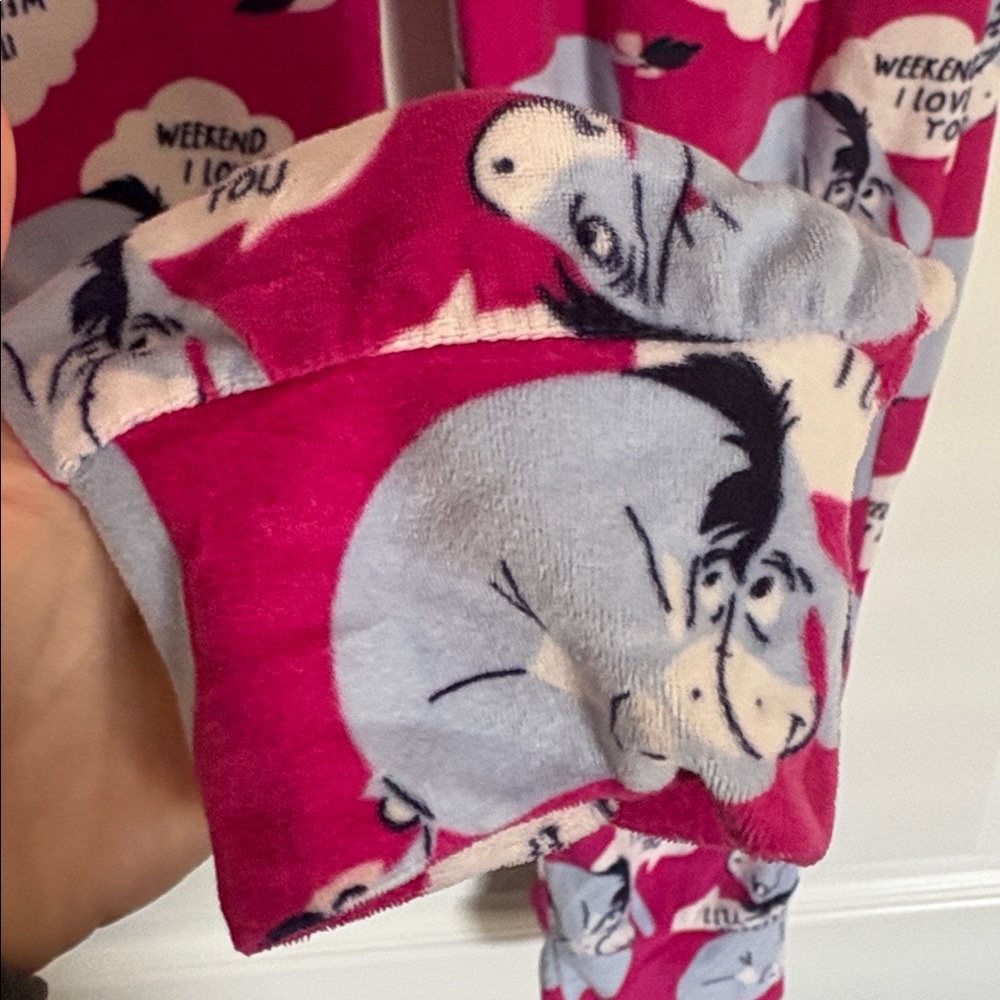 Disney Eyore Super Soft Pajama Set - Picture 8 of 9